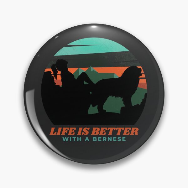 Item preview, Life Is Better With A Bernese Dog Mom Gift designed and sold by Guarddogdrive.