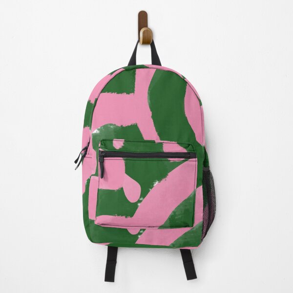 Item preview, 'Over Arching' Painted Pink + Green Print designed and sold by Venus-in-Virgo.