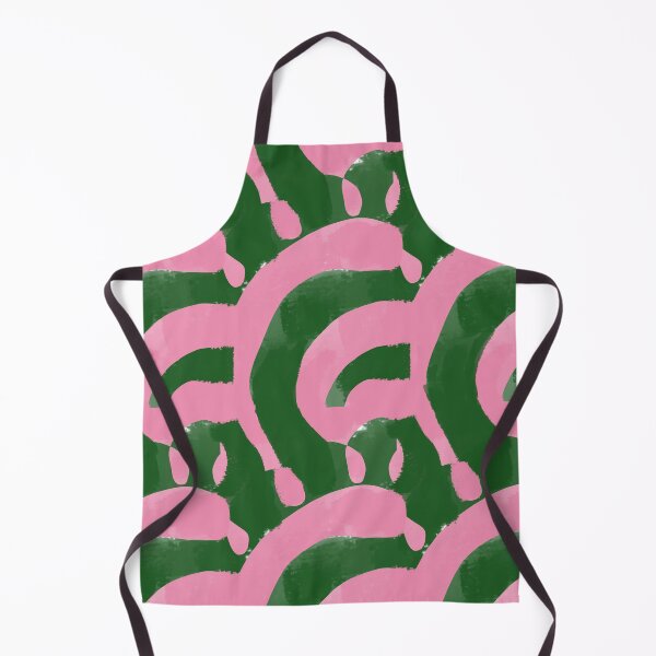 Item preview, 'Over Arching' Painted Pink + Green Print designed and sold by Venus-in-Virgo.