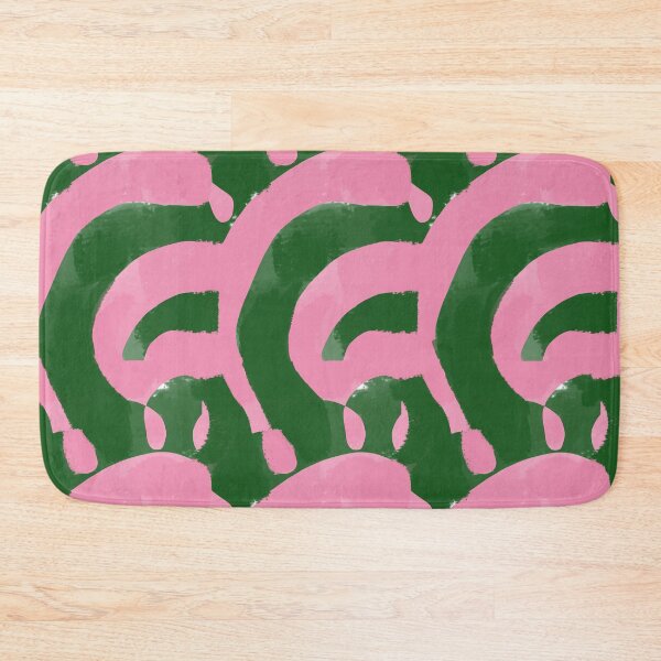 Item preview, 'Over Arching' Painted Pink + Green Print designed and sold by Venus-in-Virgo.