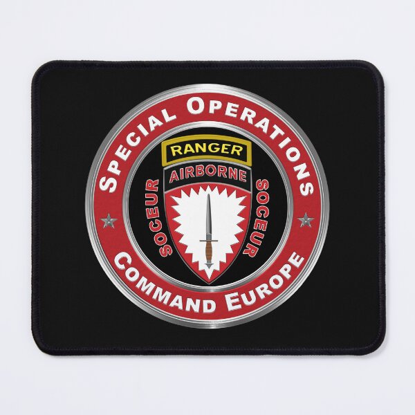 Item preview, SPECIAL OPERATIONS COMMAND EUROPE SOCEUR designed and sold by SoldierAlways.