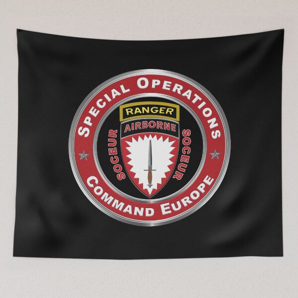 Item preview, SPECIAL OPERATIONS COMMAND EUROPE SOCEUR designed and sold by SoldierAlways.