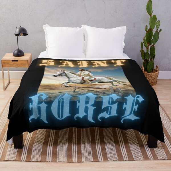 Item preview, Saint Horse jump say Jesus on horseback christian gothic crazy gifts designed and sold by thankful-loco.