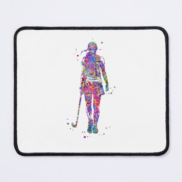 Item preview, Field Hockey Player Girl designed and sold by Rosaliartbook.