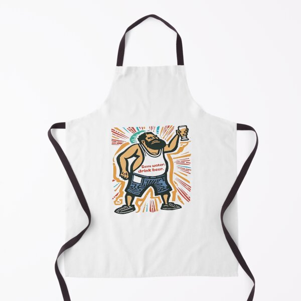 Item preview, Save Water, Drink beer! designed and sold by Dreamy Monkey.