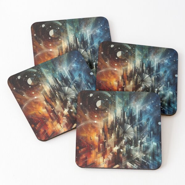 Item preview, abstract space scape designed and sold by Foxlindesigns.
