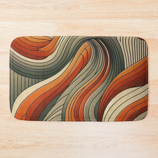 Item preview, Orange On Grey Design designed and sold by Myra365Art.