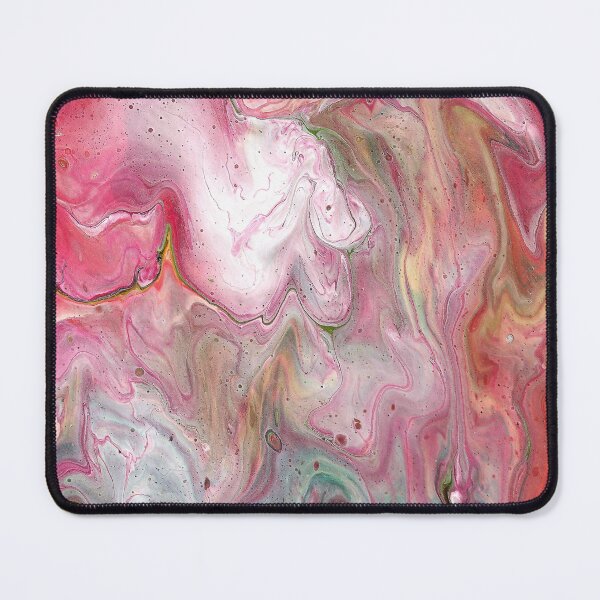 Item preview, Candle Fluffy Pink and Red Acrylic Abstract designed and sold by Doug Siegel.