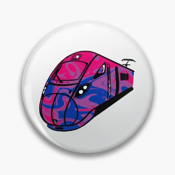 Item preview, Bi Pride Train Livery designed and sold by YsbrydLuna.