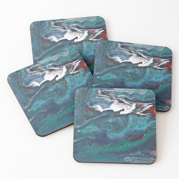 Item preview, Dagwood 1 Cool Ocean Blue Acrylic Abstract designed and sold by Doug  Siegel.