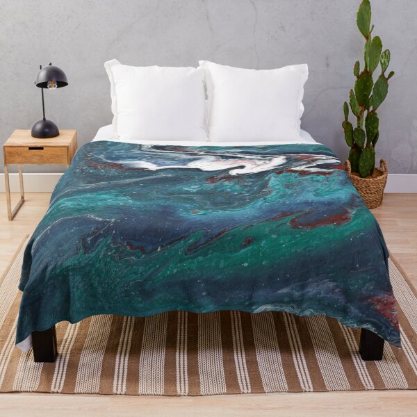 Item preview, Dagwood 1 Cool Ocean Blue Acrylic Abstract designed and sold by Doug  Siegel.