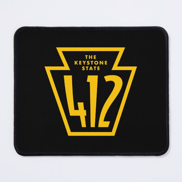 Item preview, 412 Pittsburgh Pennsylvania Keystone designed and sold by deadmansupplyco.