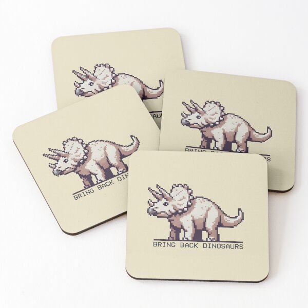 Item preview, Bring Back Dinosaurs featuring Terry the Triceratops designed and sold by The Unique Geek.