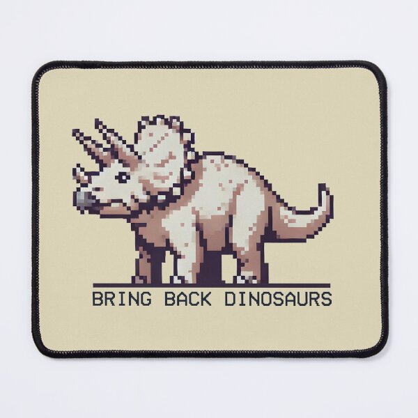 Item preview, Bring Back Dinosaurs featuring Terry the Triceratops designed and sold by The Unique Geek.