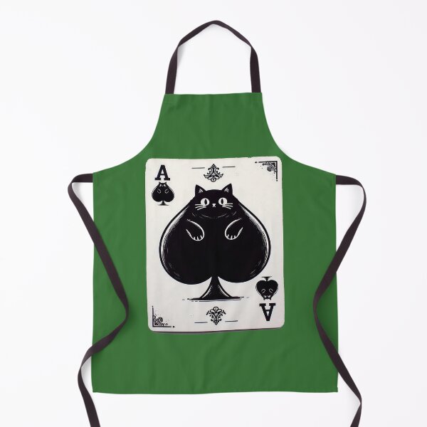 Item preview, Ace of Spades Funny Fat Cat Poker Card designed and sold by Nabucodonoshop.