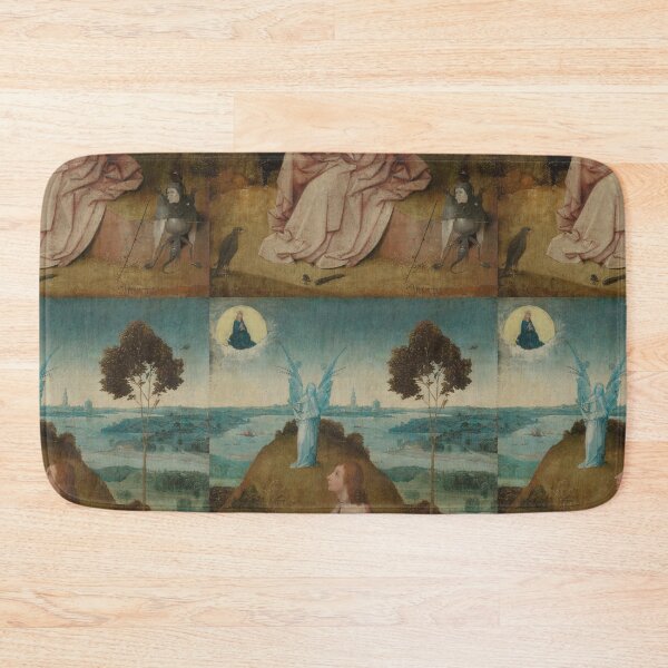 Item preview, St. John the Evangelist on Patmos Painting by Hieronymus Bosch designed and sold by TeeARTHY.