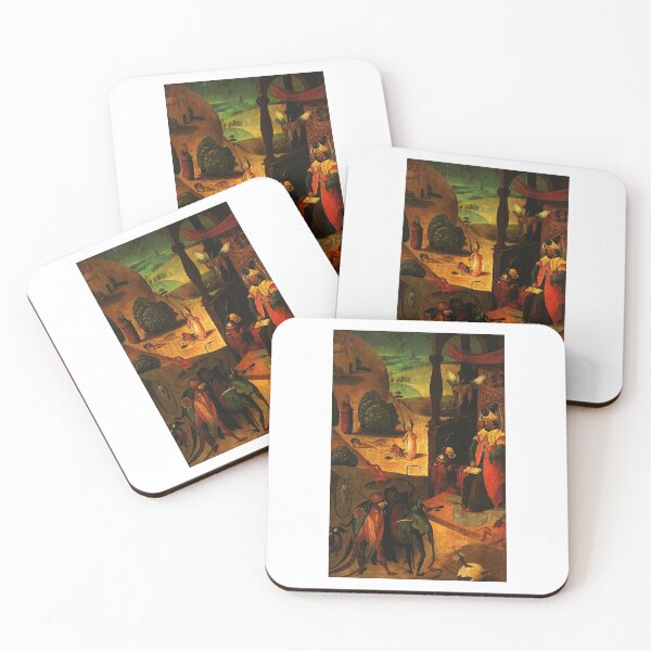 Item preview, Hieronymous Bosch St. Jacob and the magician Oil Painting Reproduction designed and sold by TeeARTHY.