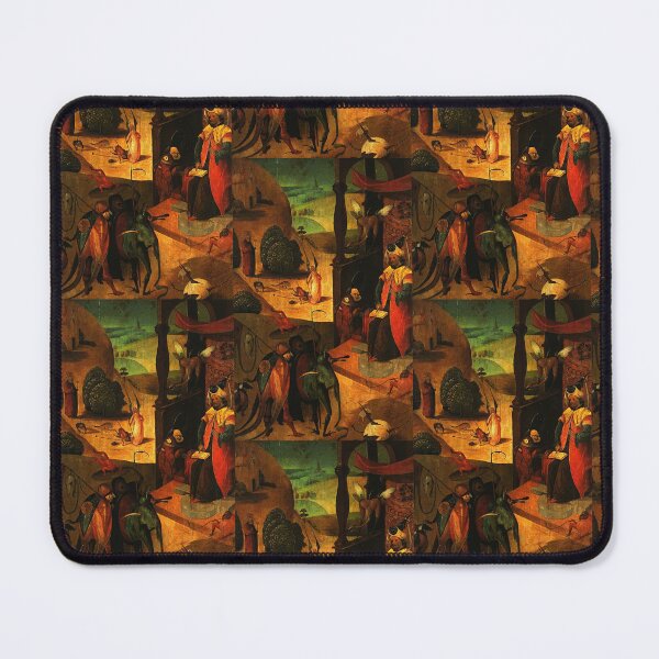 Item preview, Hieronymous Bosch St. Jacob and the magician Oil Painting Reproduction designed and sold by TeeARTHY.