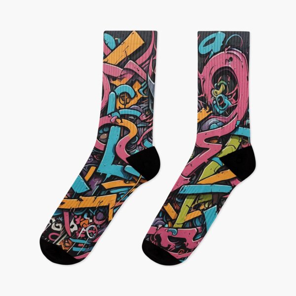 Item preview, Abstract Cyberpunk Graffiti, Cyber Demon, Japanese Art designed and sold by Burn-Ego.