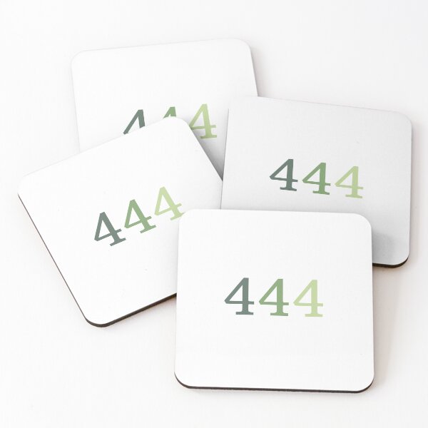 Item preview, Angel Number 444 (Tri Color - Green) designed and sold by CraftyHourNJ.