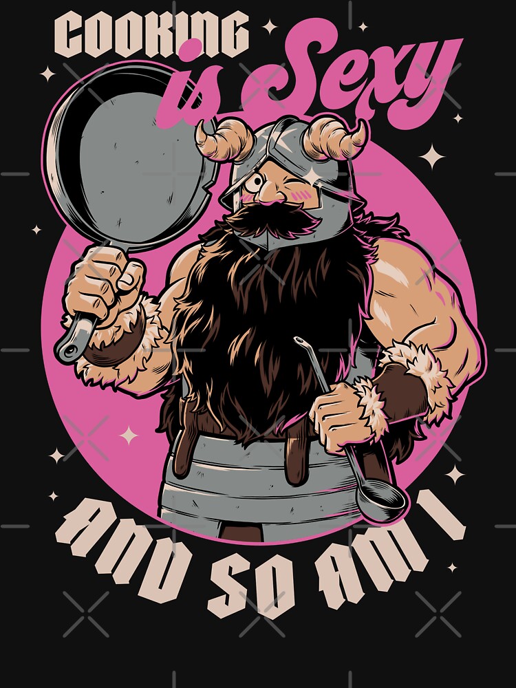 Thumbnail 7 von 7, Classic T-Shirt, Cooking Dwarf Anime - Animation Essen Geschenk designt und verkauft von studiomootant.