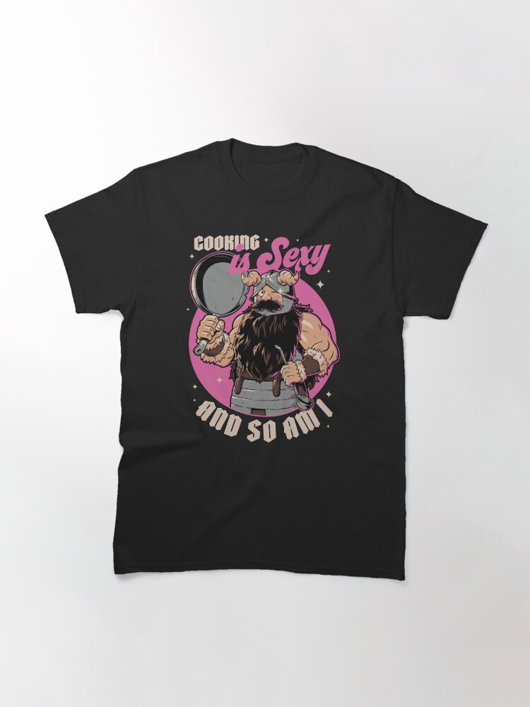 Thumbnail 3 von 7, Classic T-Shirt, Cooking Dwarf Anime - Animation Essen Geschenk designt und verkauft von studiomootant.