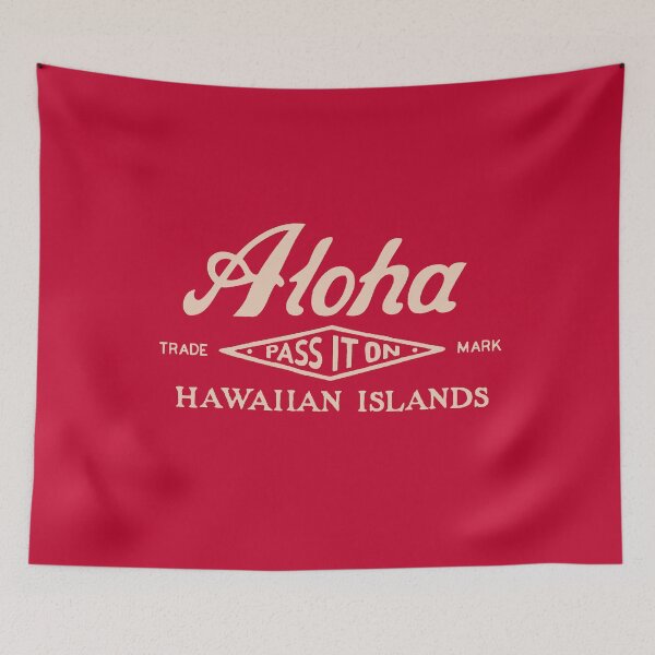 Item preview, Aloha - Pass It On - Hawaiian Islands  designed and sold by Corinne Alexa Jackson.