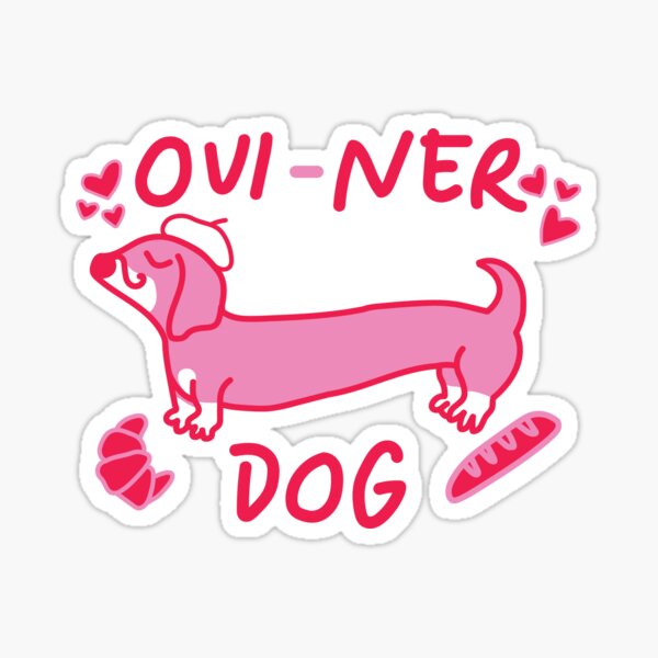 Item preview, Oui-ner Dog - No. 2 designed and sold by artbyalissa.