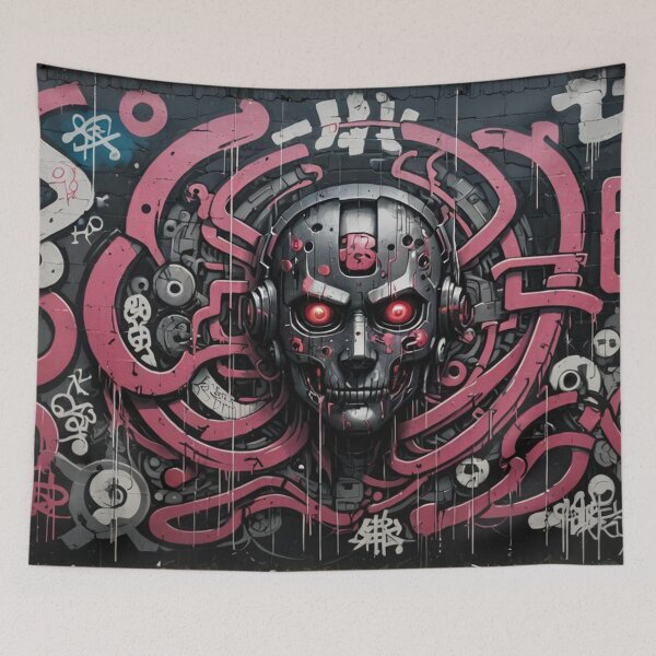 Item preview, Cyber Goth Graffiti, Cyber Demon, Japanese Art designed and sold by Burn-Ego.