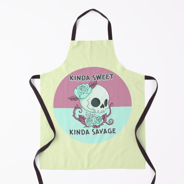 Item preview, Kinda Sweet Kinda Savage skull designed and sold by franktact.