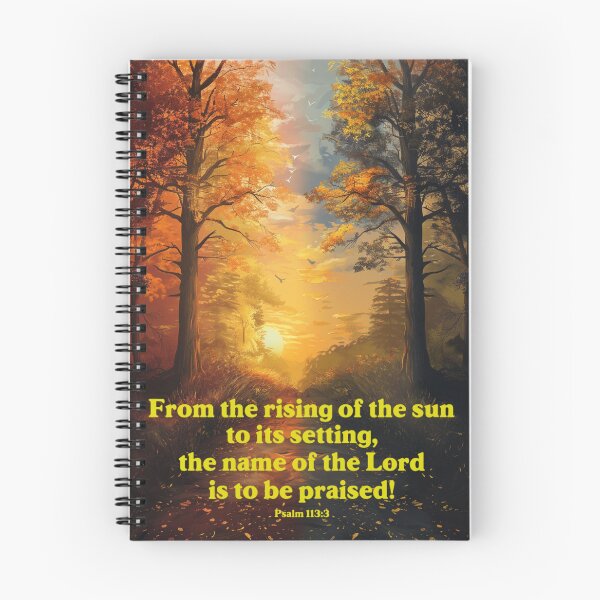 Item preview, Rising & Setting of the Sun Autumn Psalm 133:3 designed and sold by Olivercat2018.