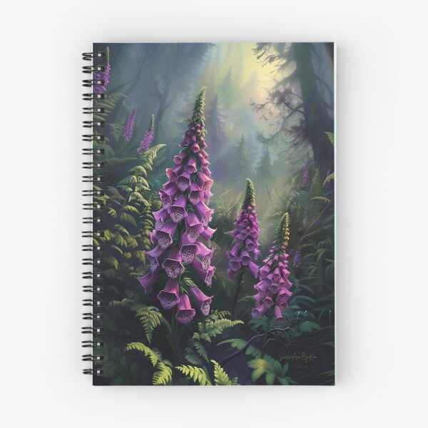 Item preview, Foxglove In The Enchanted Forest designed and sold by SurrealismByKia.