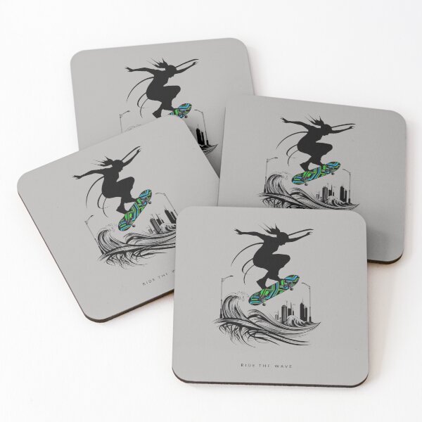 Item preview, Urban Wave Skateboarder designed and sold by CodeCrush.