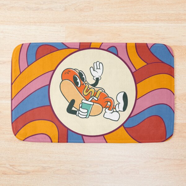 Item preview, Psychedelic Hot Dog Wearing Sunglasses designed and sold by martin max.