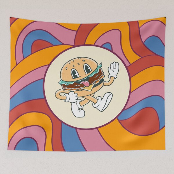 Item preview, Psychedelic hamburger designed and sold by martin max.