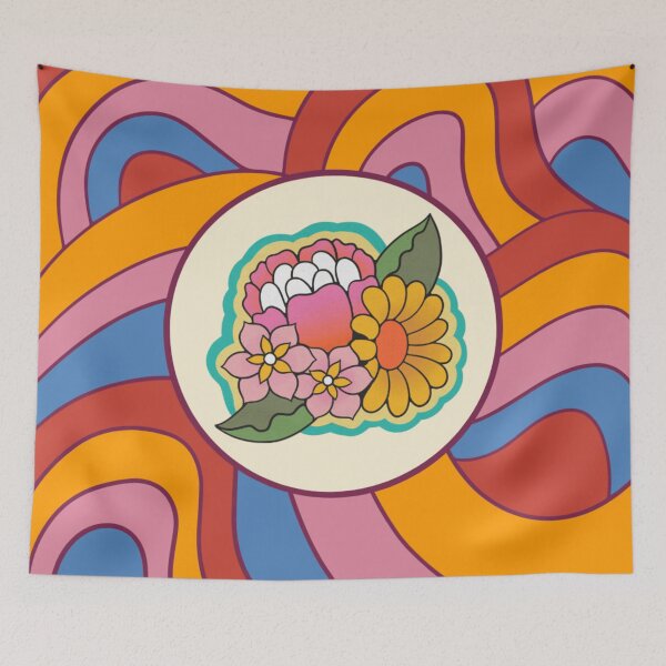 Item preview, Psychedelic Flowers designed and sold by martin max.
