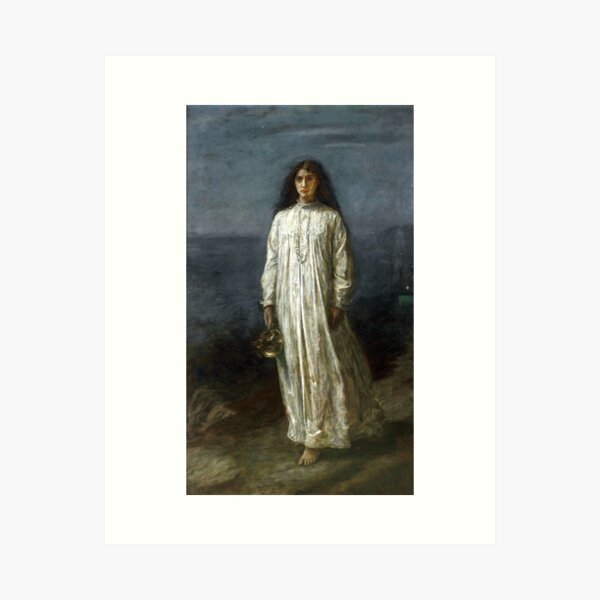 Item preview, The Somnambulist - John Everett Millais designed and sold by forgottenbeauty.