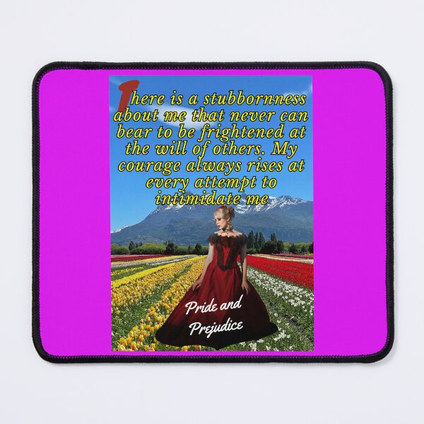 Item preview, Pride and Prejudice Quote Jane Austen designed and sold by MountainAndSea.