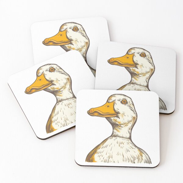 Item preview, Quirky Duck Head Illustration designed and sold by tortuna.