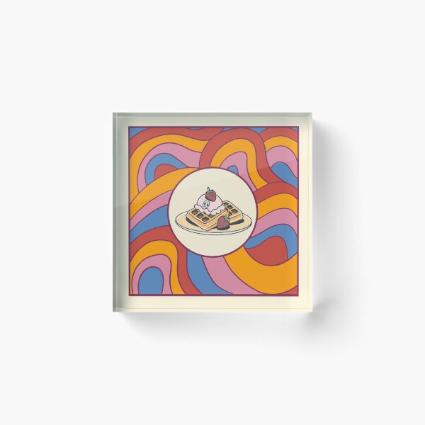 Item preview, Psychedelic waffle and ice cream designed and sold by martin max.