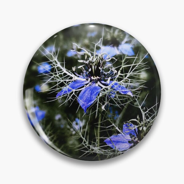 Item preview, Spikey blue purple flowers  designed and sold by fayewinters.