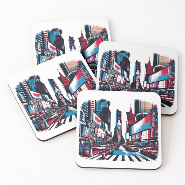 Item preview, Patriotic Glow: Celebrating July 4th in Times Square designed and sold by PictoVibe.