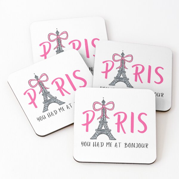 Item preview, Paris, France, French, Eiffel Tower, Parisian, Coquette, City of Light designed and sold by MerchSearchCO.