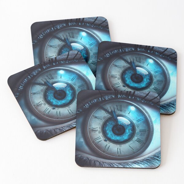 Item preview, “Insomnia gaze: The blue eye of midnight” designed and sold by Art-Vortex-fr.