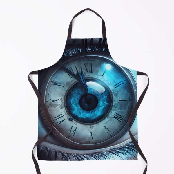 Item preview, “Insomnia gaze: The blue eye of midnight” designed and sold by Art-Vortex-fr.