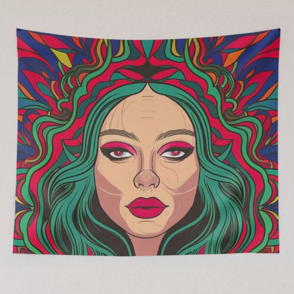 Item preview, Psychedelic hippie retro designed and sold by martin max.