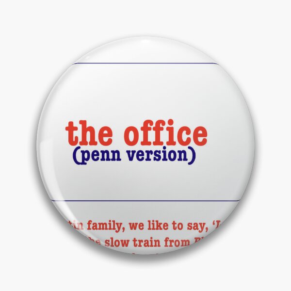 Item preview, penn version of the office designed and sold by Addygggg.