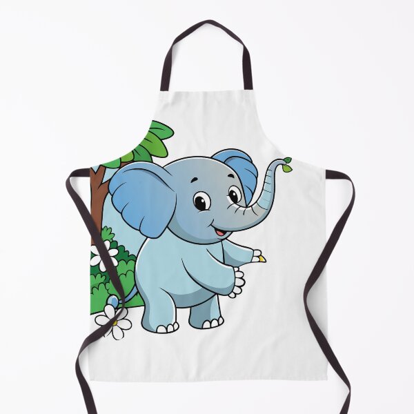 Item preview, Fluffy Elephant Calf Using Its Trunk designed and sold by omerfdln34.