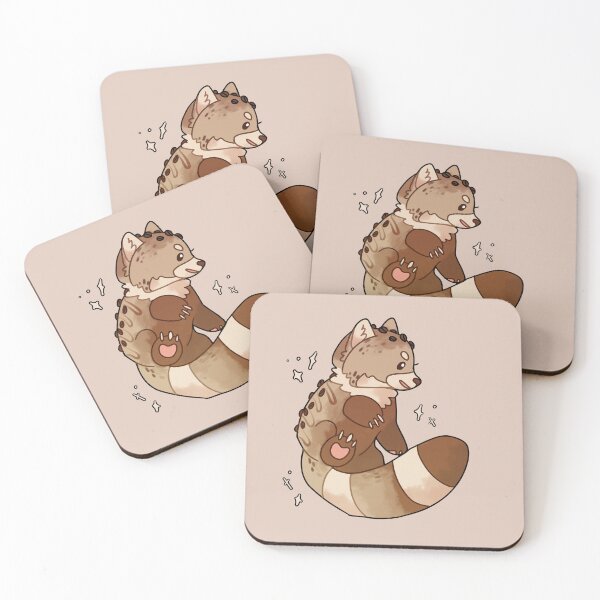 Item preview, Coffee Ice Cream Red Panda designed and sold by kalfya arts.