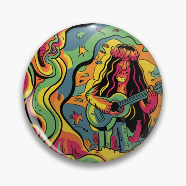 Item preview, Psychedelic hippie retro peace designed and sold by martin max.